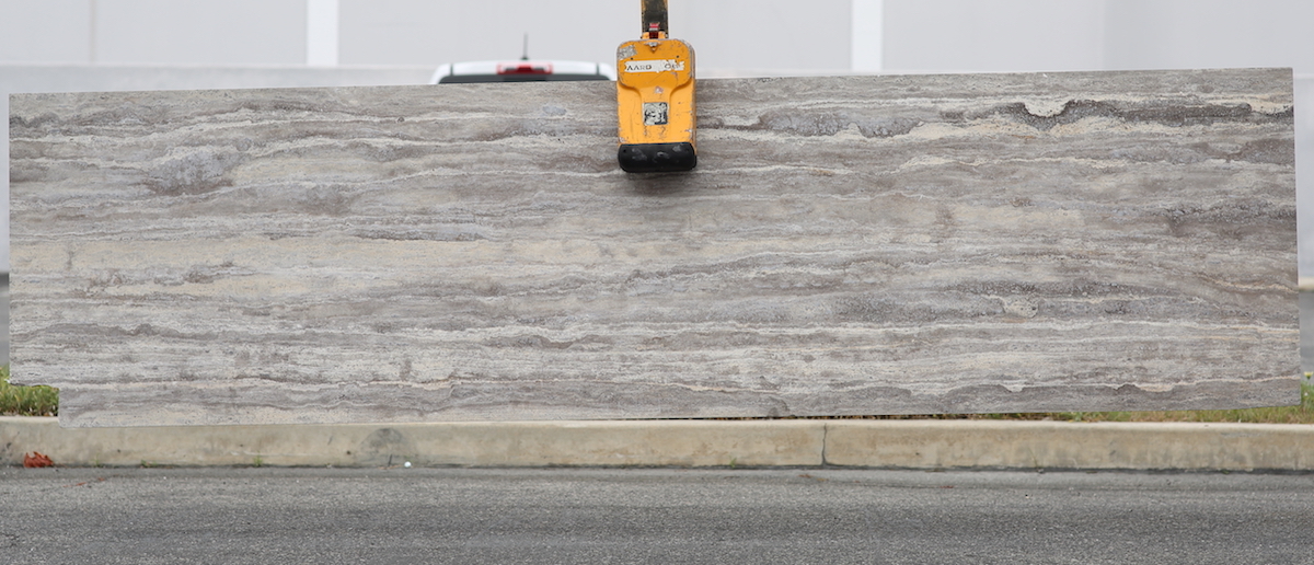 Silver-Brown-Vein-Cut-Slab